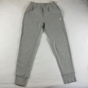 VTG Champion Reverse Weave Joggers Sweatpants Men's Medium Gray Cotton Athletic